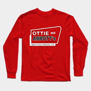 Ottie and Abbott's printworks logo Long Sleeve T-Shirt